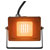 Eurolite 51914913 LED IP FL-10 SMD Outdoor Floodlight 10W Orange IP65