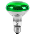 Eurolite 9210410U HV Halogen Reflector Bulb 60W Green E-27 80x110mm