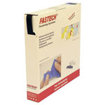 FASTECH B20-SKL-H-999925 Hook-and-Loop Tape 25m x 20mm Black Hotmelt