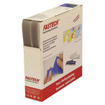 FASTECH B20-STD082210 Hook-and-Loop Tape 10m x 20mm Light Grey
