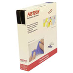 FASTECH B20-STD-HL999925 Sew-On Hook-and-Loop Tape 25m x 20mm Black