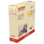 FASTECH B25-SKL000025 Hook-and-Loop Tape 25m x 25mm White Hot Melt Adhesive