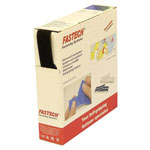 FASTECH B25-SKL02999910 Hook-and-Loop Tape Hotmelt Adhesive Black 10m