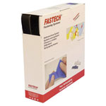FASTECH B30-STD-HL999925 Hook-and-Loop Tape Sew-on 25m x 30mm Black