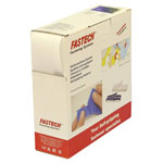 FASTECH B50-STD-H-000010 Sew-On Hook-and-Loop Tape 10m x 50mm White