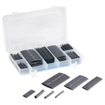 TruComponents 30091 Heatshrink set Blk Shrinkage:2:1 63 Parts