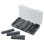 TruComponents 30106 Heatshrink set Blk Shrinkage:4:1 61 Parts