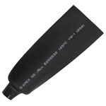 TruComponents 30150 Heatshrink Blk 25mm 12.50mm Shrinkage:2:1 5 m