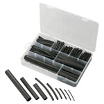 TruComponents 30214 Heatshrink set Blk Shrinkage:2:1/3:1/4:1/6:1 302 Parts