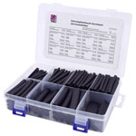 TruComponents 30336 Heatshrink set Blk Shrinkage:3:1 300 Parts