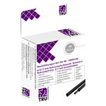 TruComponents 30407 Heatshrink adhesive Blk 12.70mm 4.20mm 2:1 10 pc(s)