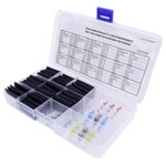 TruComponents 30408 Heatshrink set Blk Shrinkage:3:1 135 Parts