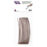 TruComponents 30412 Heatshrink set Brown 1.50mm 0.50mm Shrinkage:3:1 15pcs
