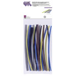 TruComponents 30436 Heatshrink set Multi-colour Shrinkage:3:1/2:1 20 Parts