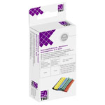 TruComponents 30446 Heatshrink Blk/Red/Yel/Grn/Blu 4.50mm 2.50mm 2:1 20pcs