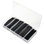 TruComponents 30512 Heatshrink set Blk Shrinkage:2:1 170 Parts
