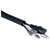 TruComponents 30661 Braided hose Blk PET 19 up to 30mm /m