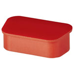 FCI 70523CLF D-SUB Protective Cap Red 1pc for 9 Pin D-SUB Connector