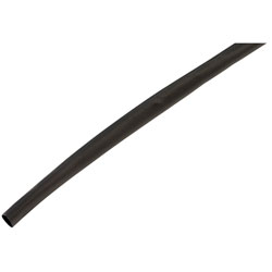 Shrinktek SPTW-6.4-BLK 2:1 6.4mm Ultra Thin Polyolefin Heat Shrink 200M