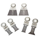 Fein 35222967030 E-Cut Plunge Saw Blades 6-Pack Wood & Metal Starlock