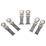 Fein 35222967050 SLM Saw Blade Set 6 Long E-Cut Blades for Wood & Metal