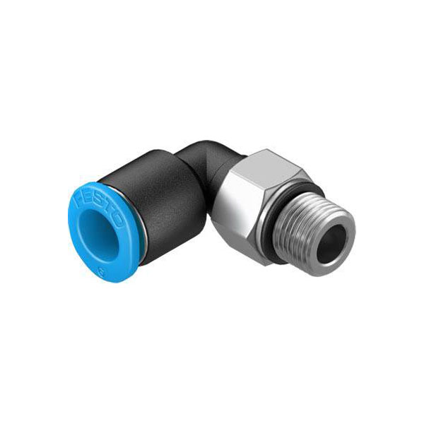 FESTO 130774 QSML L-piece M7-6 pneumatic fitting durable compact