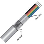 Alphawire 5156C SL005 6 Core 20AWG Xtra Guard Screened Cable 100ft