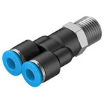 FESTO 153140 Y-piece for 6mm Pipes Thread size R1/4 1 piece
