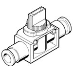 FESTO 153468 HE-2-QS-8 check valve -0.95 to 10 bar 1pc