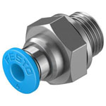 FESTO 186095 Straight piece 4 mm Pipe G1/8" thread 1pc