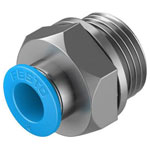 FESTO 186100 Straight Piece 8 mm Pipe G3/8" thread size 1pc
