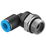 FESTO 186121 L-piece 8mm Pipe dia G3/8" thread size 1pc