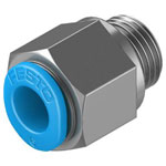 FESTO 186265 Straight piece 6mm Pipe Diameter G1/8" thread size