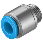 FESTO 186267 Straight piece Pipe Diameter: 6 mm Thread size: G1/8"