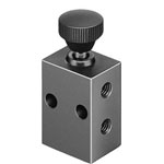 FESTO 3660 Push button valve Compact design versatile functions