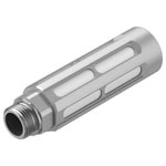 FESTO 6843 Muffler 10 bar PE/Aluminium noise reduction pneumatic use