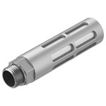 FESTO 6844 Muffler U-1/2-B 10 bar PE aluminium noise reduction