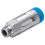 FESTO 9517 Choke Muffler GRU-1/4-B 10 bar PE Aluminium 1pc