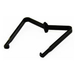 Finder 095.52.30 series 95 plastic bracket for print Sockets black