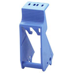 Finder 095.92.3 variclip bracket blue plastic for Socket 95 series Relay