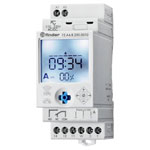 Finder 12.A4.8.230.0010 DIN Rail timer 230V AC/DC Week settings