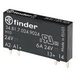 Finder 34.81.7.012.9024 SSR PCB Relay 12 VDC input 24 VDC 6A output