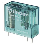 Finder 40.31.6.012.0000 PCB Relay 12V AC/DC 10A 1CO contact AgNi 3.5mm pitch