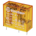 Finder 40.51.8.012.0000 Series Relay: 12V AC 10A 1 CO RT II Plug-in
