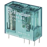 Finder 40.52.6.012.0000 PCB Relay 12V ac/dc 8A 2 change-overs