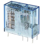 Finder 40.52.7.005.5000 PCB Relay 5 V DC 8 A 2 CO Plug-in/PCB Relay