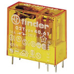 Finder 40.61.8.110.4000 PCB Relay 110V AC 16A 1 CO contact Plug-in