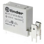 Finder 45.71.7.006.1310 PCB Relay 6V DC 16A 1 maker 1 piece