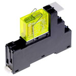 Finder 48.12.9.024.1057M Coupling Relay 24V DC 8A 2 CO EMC LED DIN Rail