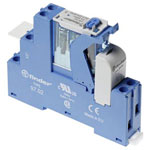Finder 4C.02.9.024.0052 Crossbar Switch 24V DC 8A DIN Rail 2 changers